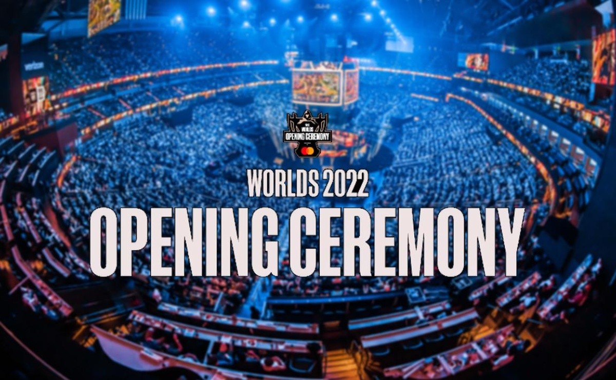 League of Legends『Worlds 2022 Opening Ceremony』(2022) ホログラフィックハーフスクリーン